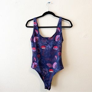 Never Worn MeUndies Jellyfish One Piece Swimsuit in Women’s M